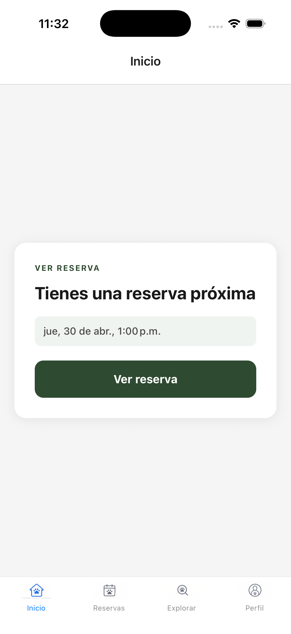 Inicio dueño