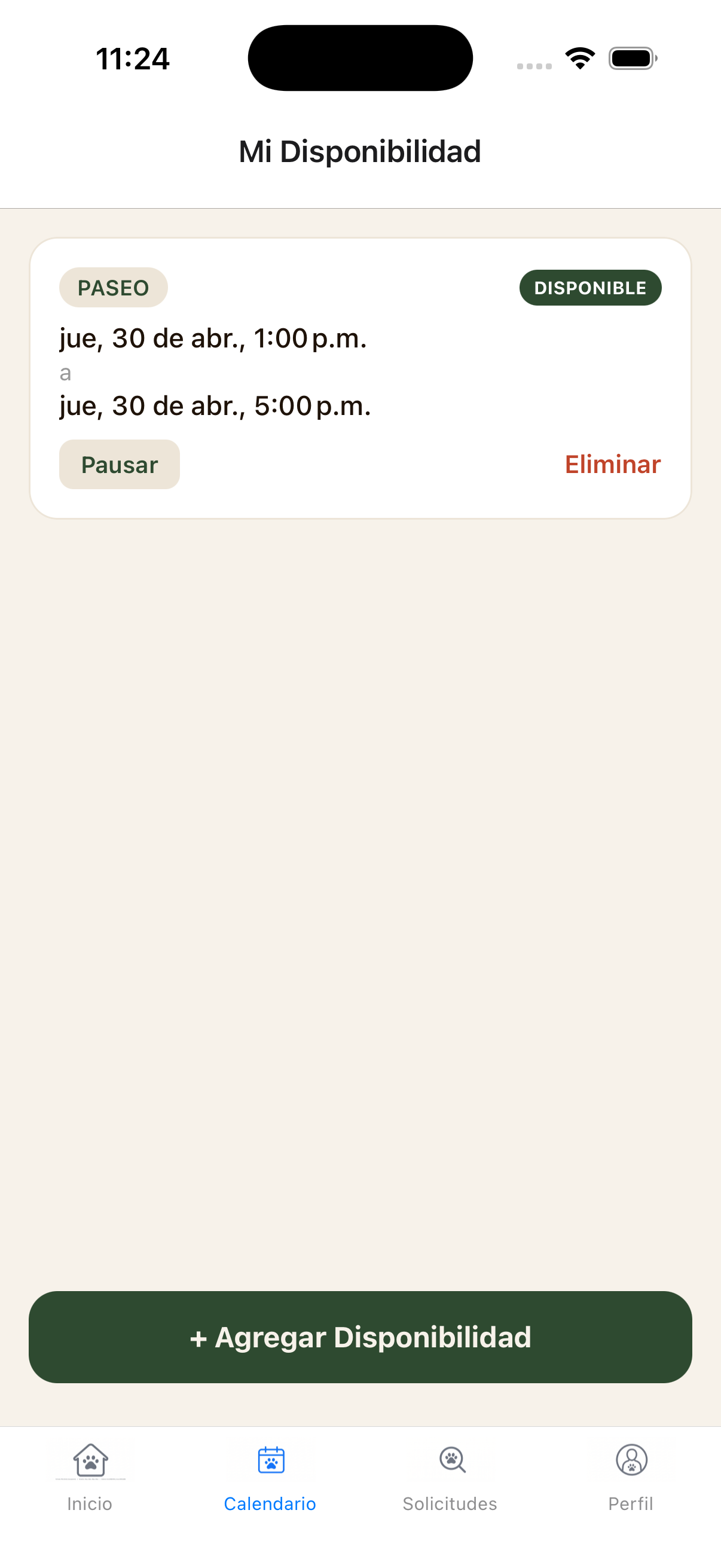 Disponibilidad